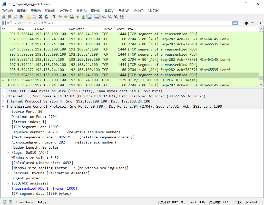 図解】MTUとMSS, パケット分割の考え方 ~IPフラグメンテーションとTCP