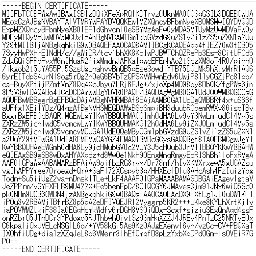 Windows】証明書のエクスポート形式の違い, 秘密キーのセキュリティ